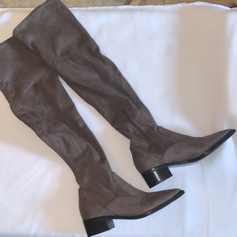 Marc Fisher LTD over the knee suede boots sz 5 - Picture 4 of 8